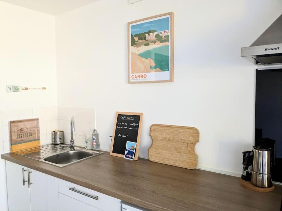 Sausset-Les-Pins, T2 Bord De Mer エクステリア 写真